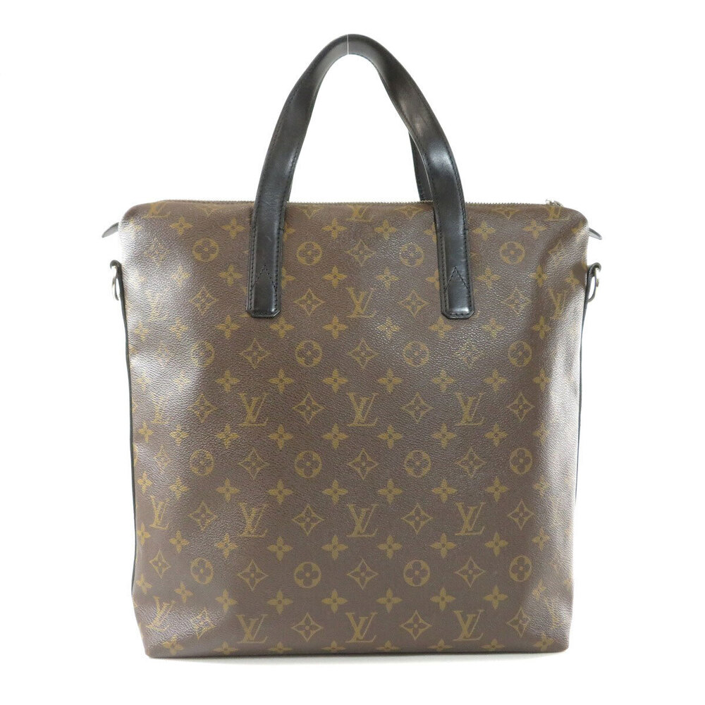 Louis Vuitton Monogram Macassar Shoulder Bag Brown Kitan